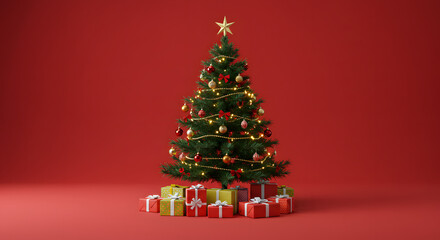 Christmas Red Background