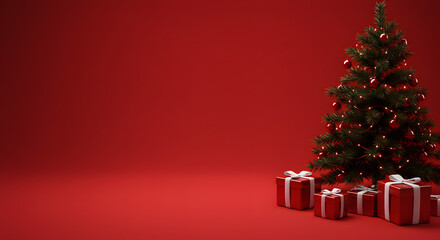 Christmas Red Background