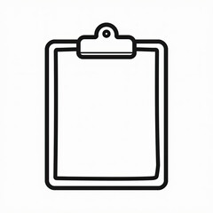 Clipboard waiting for important notes during a busy office day