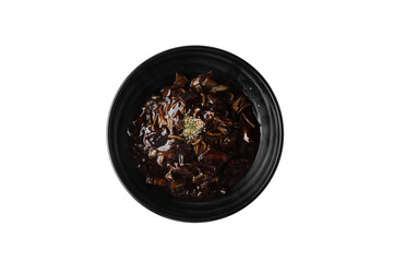 Jajangmyeon in png file png파일의 짜장면