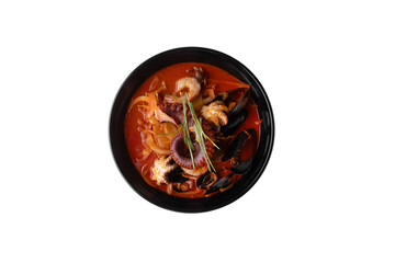 Jjamppong in png file png파일의 짬뽕
