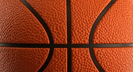 Basketball Texture &ndash; Orange Pebbled Leather Background