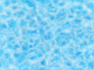 青い水面のような抽象的水彩シームレス背景