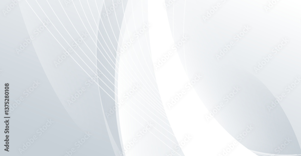 Wall mural white gray texture background design. abstract art simple style. clean concept. template layout art 