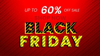 Modern Social Media Promotion Template for Black Friday Sale Banner