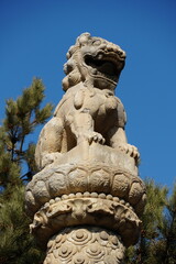 Fototapeta premium Tomb of Li Yumei, Hunyuan, Datong, Shanxi, China
