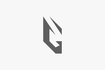 Modern sport letter G logo