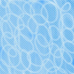 Blue Grid Pattern