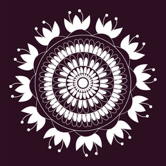 
Creative luxury decorative mandala background
