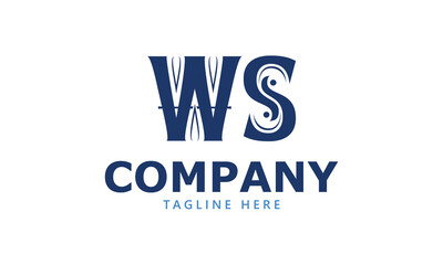WS W ws initial logo | initial based abstract modern minimal creative logo, vector template image. luxury logotype logo, real estate homie logo. typography logo. initials logo