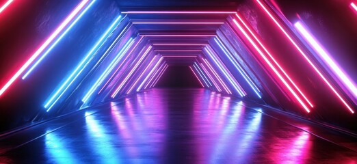 Fototapeta premium abstract background with light lines
