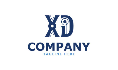 XD X xd initial logo | initial based abstract modern minimal creative logo, vector template image. luxury logotype logo, real estate homie logo. typography logo. initials logo