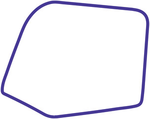 Obraz premium Abstract Shape line Icon 