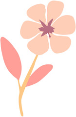 Hand Drawn Flower Icon 