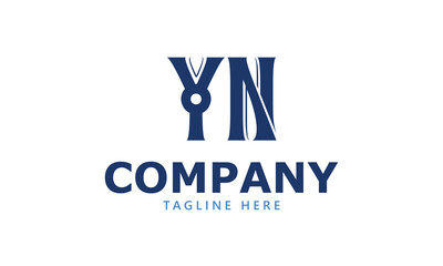 YN Y yn initial logo | initial based abstract modern minimal creative logo, vector template image. luxury logotype logo, real estate homie logo. typography logo. initials logo