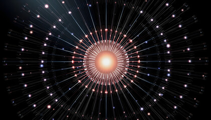 Obraz premium Radial abstract graphic, vector background , with white tonespng