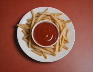Golden Fries and Dipping Bliss