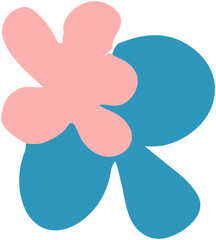 Abstract boho shapes