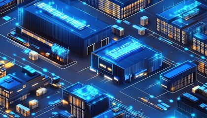 Modern Industrial Complex Network Visualization