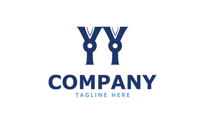 YY Y yy initial logo | initial based abstract modern minimal creative logo, vector template image. luxury logotype logo, real estate homie logo. typography logo. initials logo
