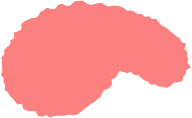 Abstract Organic Frame Spot Shape
