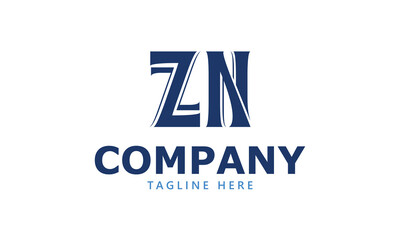 ZN Z zn initial logo | initial based abstract modern minimal creative logo, vector template image. luxury logotype logo, real estate homie logo. typography logo. initials logo