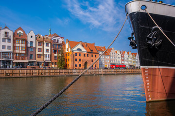 Nad Motławą w Gdańsku © Aleksandra