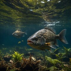 Obraz premium Piranha Swift and Deadly in Freshwater