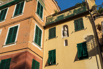 Colorful Architecture of Riomaggiore: A Coastal Gem in the Cinque Terre