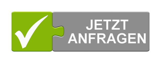 Puzzle Button mit zwei Teilen: Jetzt anfragen