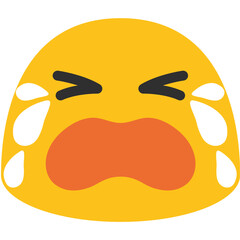 Loud Crying Face

