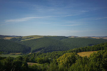 Obraz premium Hrad Branč: Historic Ruins with a View