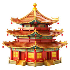 Fototapeta premium Chinese Pagoda: Architecture & Design