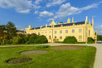 Schloss Lednice, Weltkulturerbe, Tschechische Republik, Südmäh