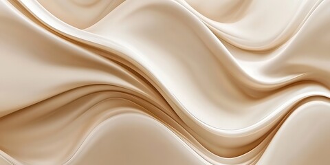 Fototapeta premium Completely Unfocused Smooth Creamy Beige Background for Minimalist, Elegant, or Soft Design Uses