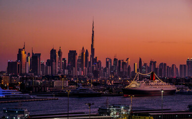 Fototapeta premium night, city lights