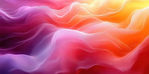 Obraz premium Vibrant Abstract Gradient Background with Soft Pink and Orange Tones in Minimalist Style