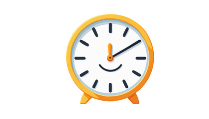 Snooze Button Concept with a Ringing Alarm Clock