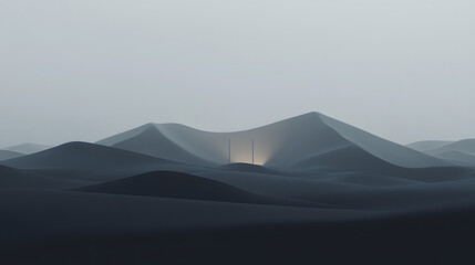 Fototapeta premium mystical desert