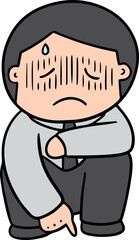 Illustration of office worker
