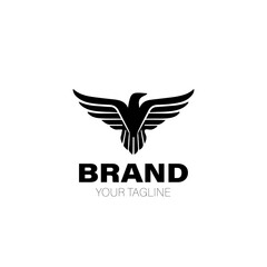 Thunderbird Logo. Thunderbird Logo Design. Thunderbird Logo Brand. Thunderbird Logo Vector Design Isolated on White Background