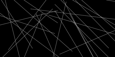 Abstract line background. abstract white lines with black background creative and geometric shape with black luxury pattern and paper texture design in illustration with white line background.