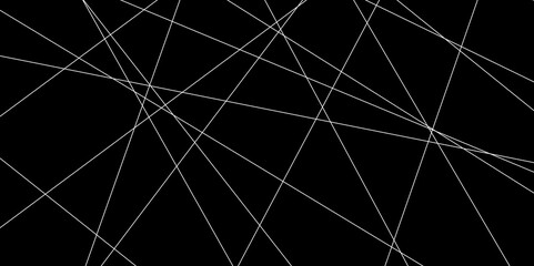 Abstract line background. abstract white lines with black background creative and geometric shape with black luxury pattern and paper texture design in illustration with white line background.