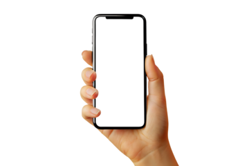  cellphone phone isolated on white background PNG. GENERATIVE AI