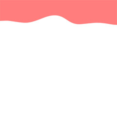 Obraz premium Abstract Pink Top Border Page