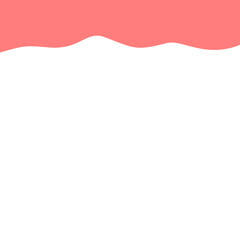 Obraz premium Abstract Pink Top Border Page