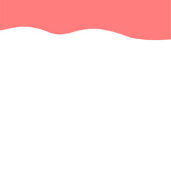 Obraz premium Abstract Pink Top Border Page