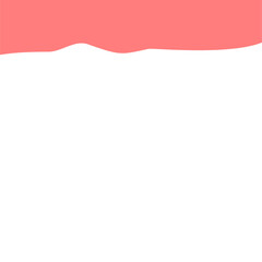 Obraz premium Abstract Pink Top Border Page