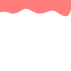 Obraz premium Abstract Pink Top Border Page