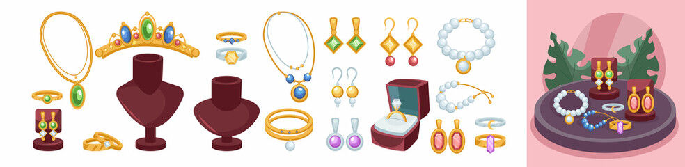 Jewelry icon Collection